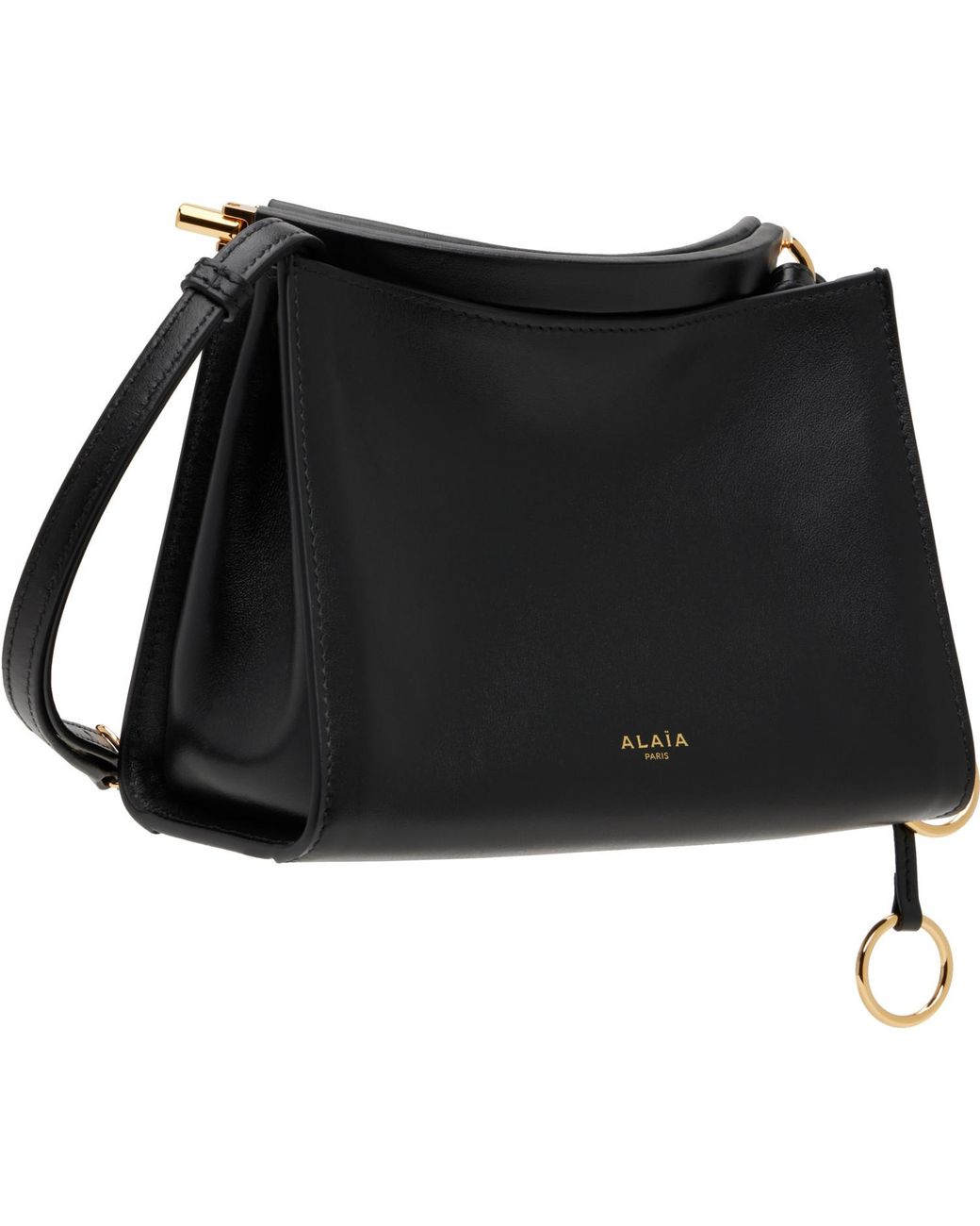 Alaïa Black 'Le Click' Small Square Bag