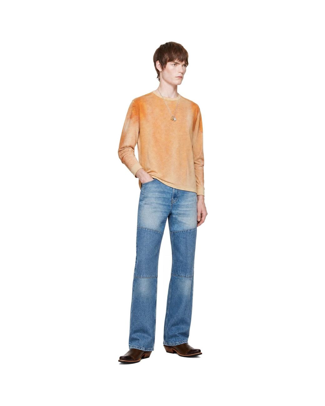 Our Legacy Blue Third Cut Jeans for men