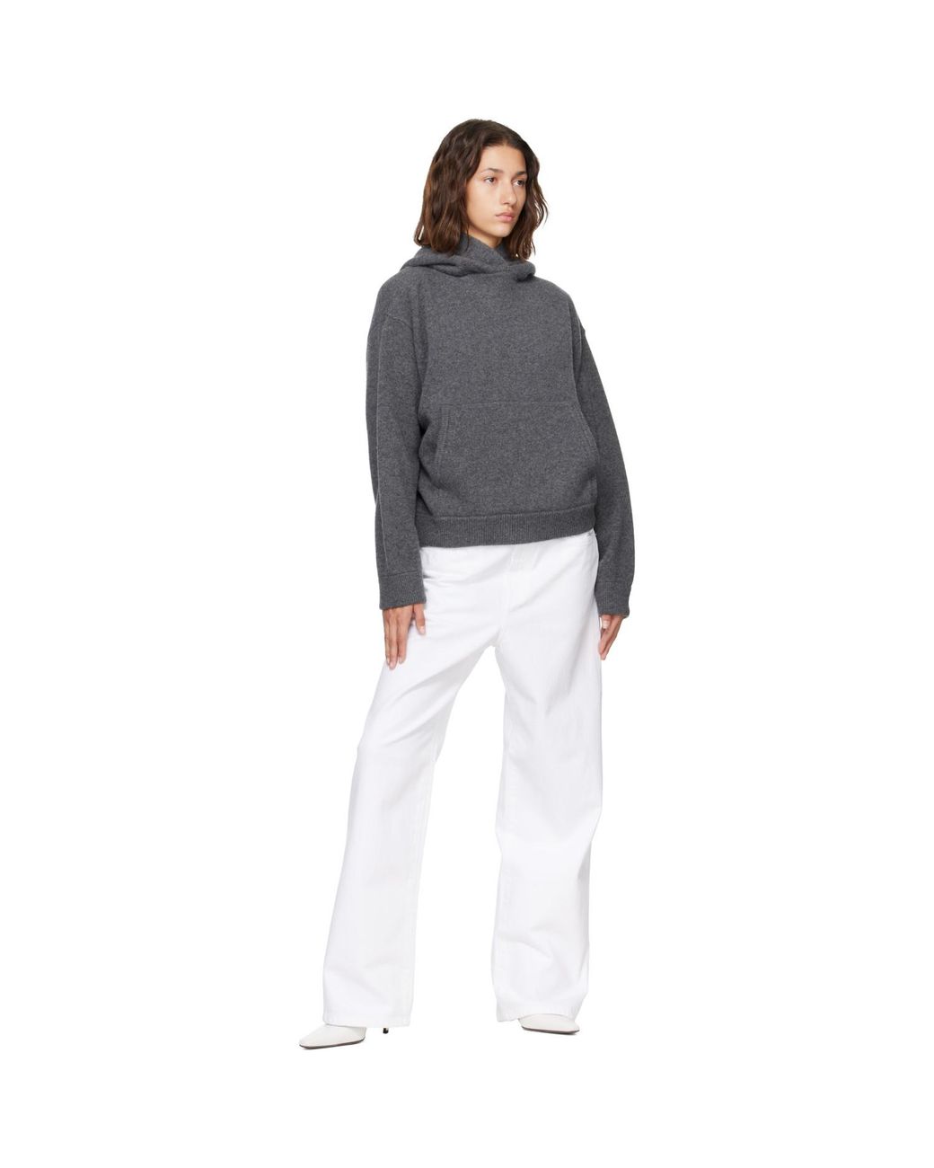Pull À Capuche Kangaroo Gris Rohe en coloris Gray