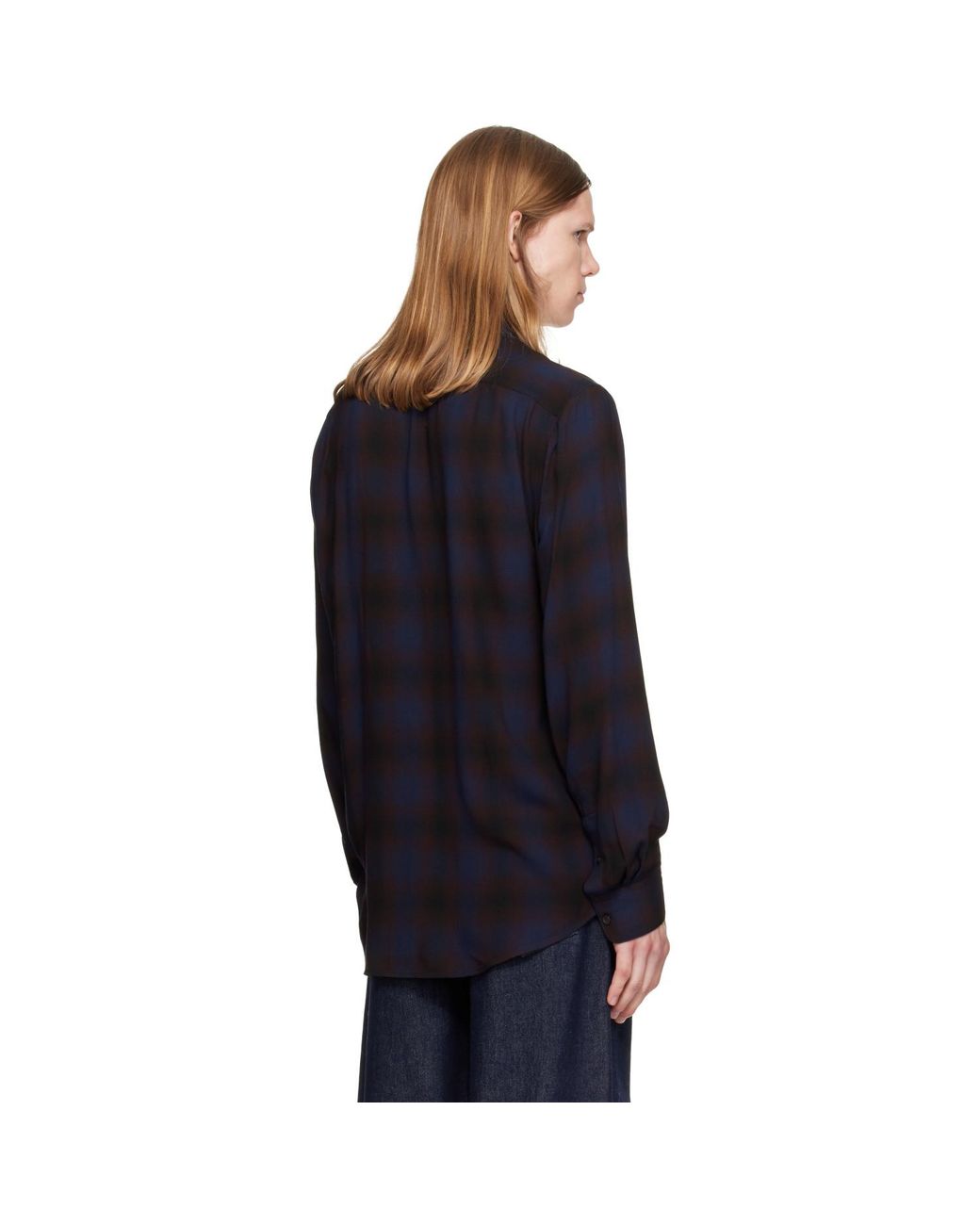 Dries Van Noten Black Classic Viscose Shirt for men