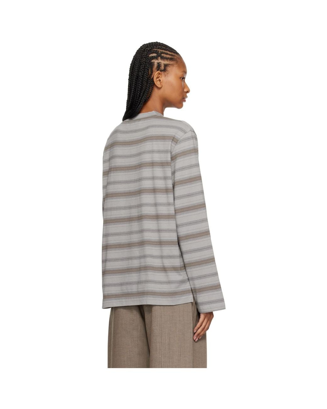 Our Legacy Gray Box Longsleeve T-Shirt