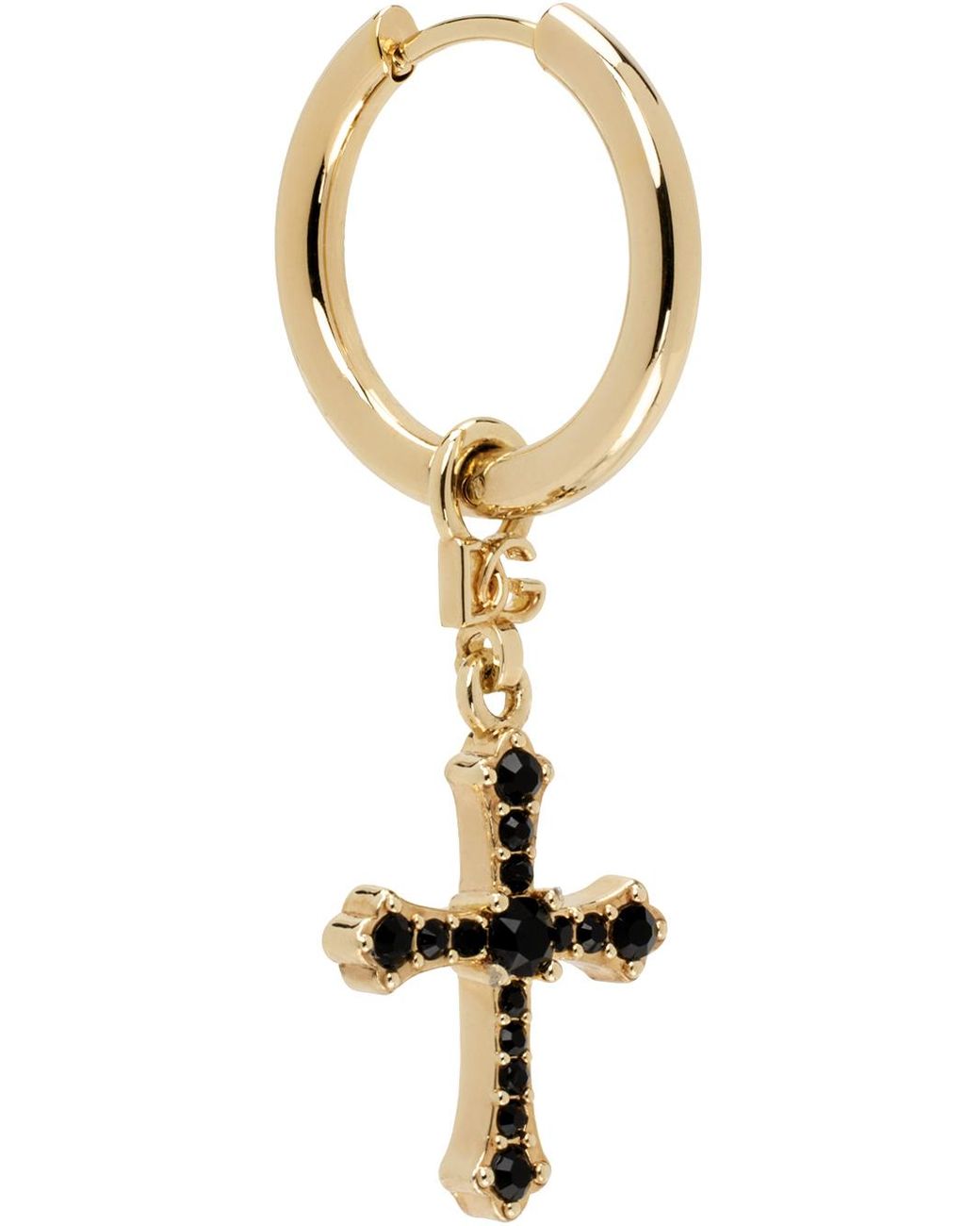 ◇直営店◇【Dolce&Gabbana】DGロゴ入り シングルピアス (Dolce