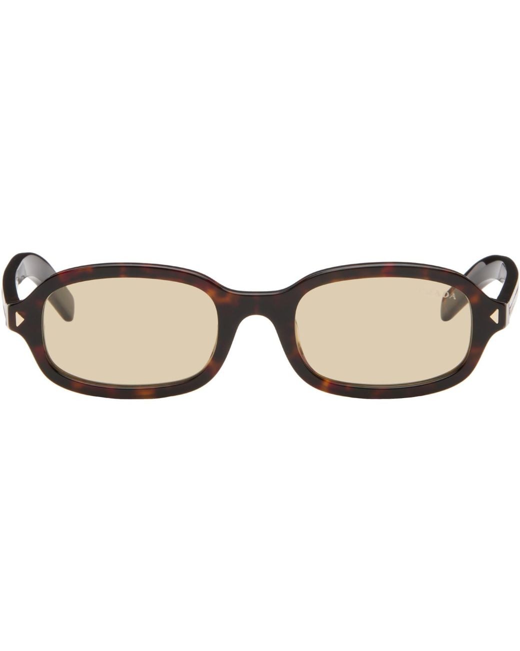 Prada Brown Pr D06S Sunglasses for men