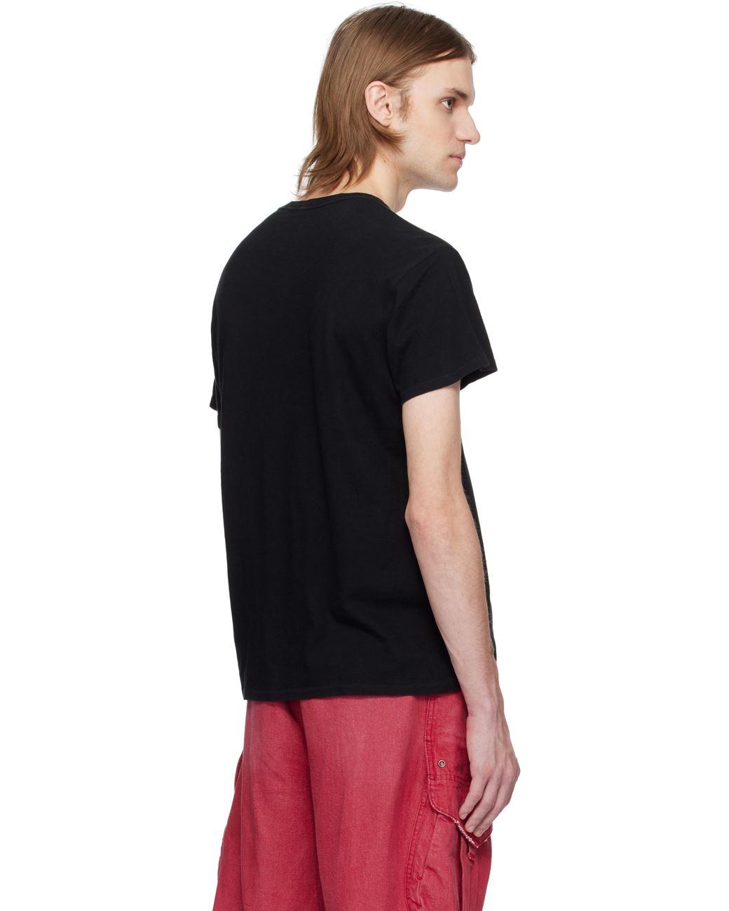 R13 'C'Est La Fucking Vie' Boy T-Shirt in Black for Men