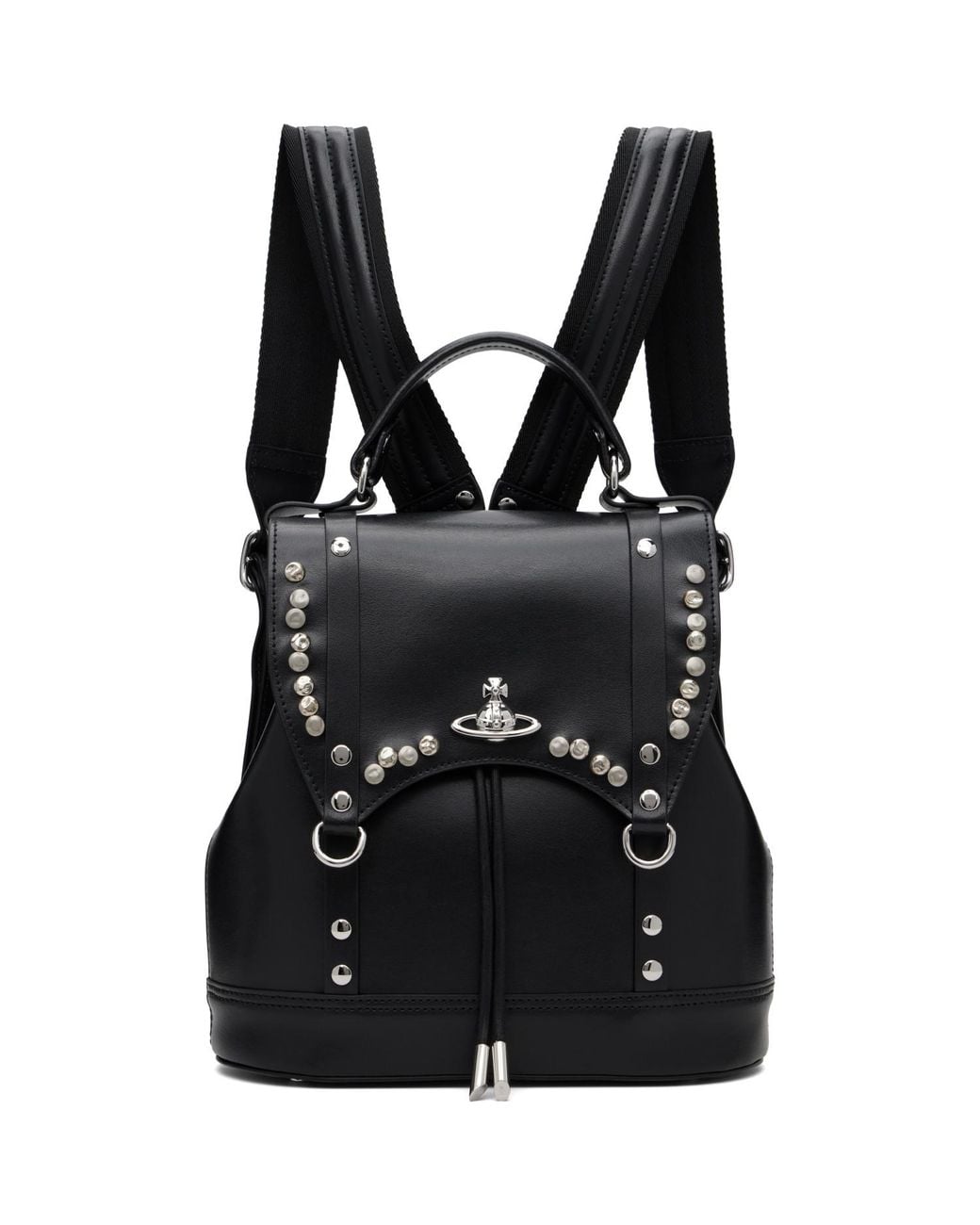 Vivienne Westwood Black Max Small Backpack for men
