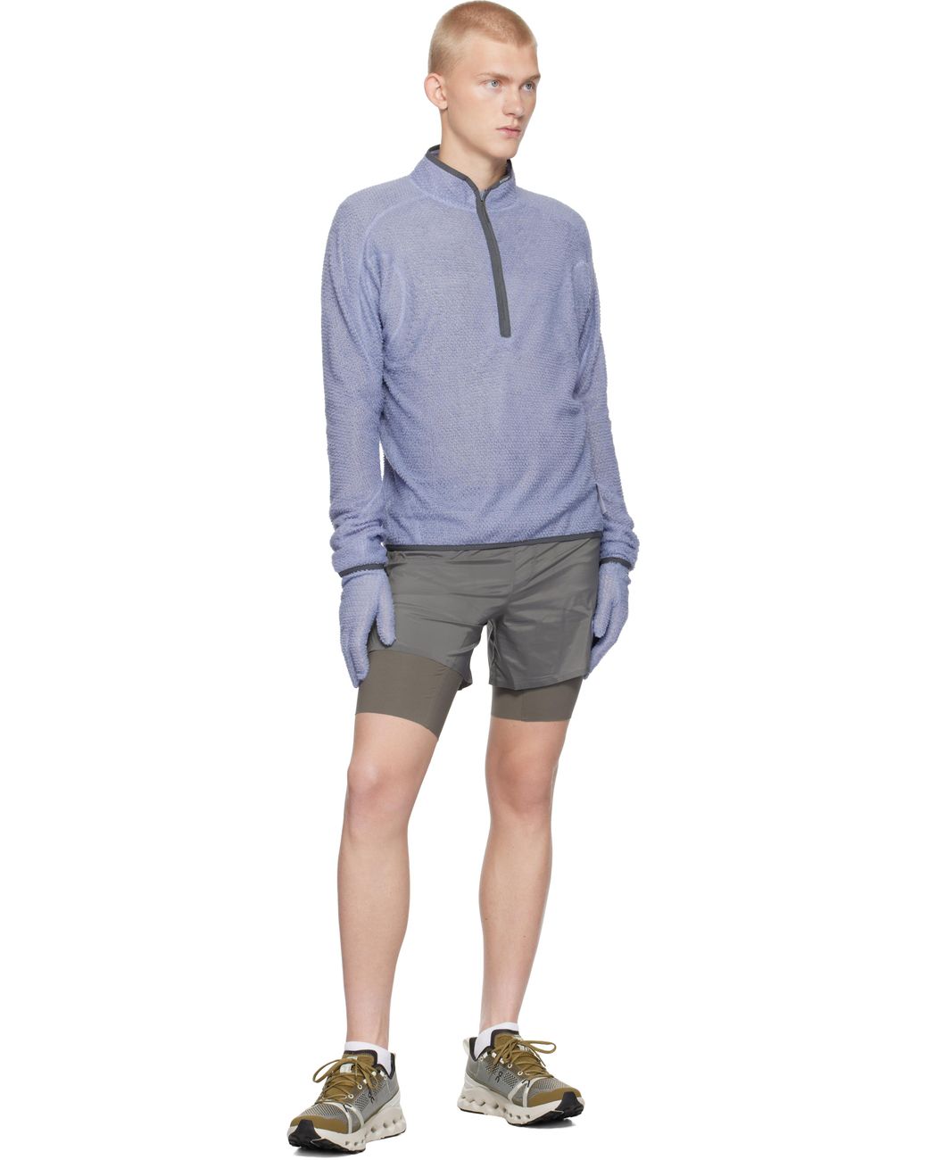 Satisfy Ghostfleece Ad Light Half‑Zip Sweater for Men | Lyst UK