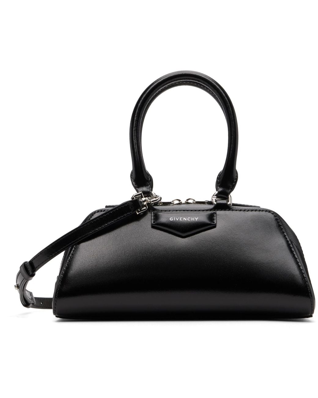 Givenchy Black Mini Antigona East-West Bag