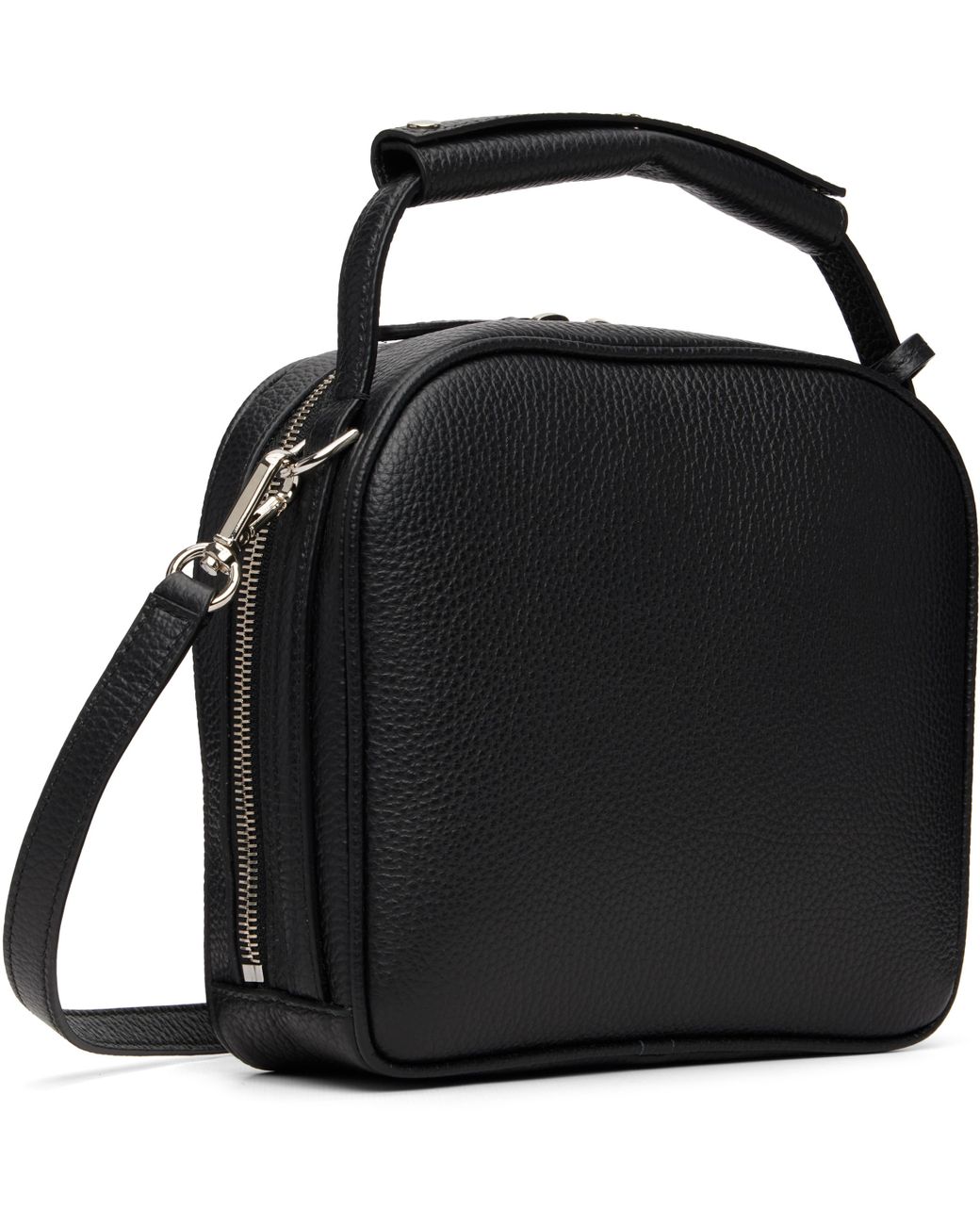 STEFAN COOKE ステファンクック BOWLING BAG ボーリング STEFAN COOKE Bowling Bag in Black Grain Leather – Stefan Cooke