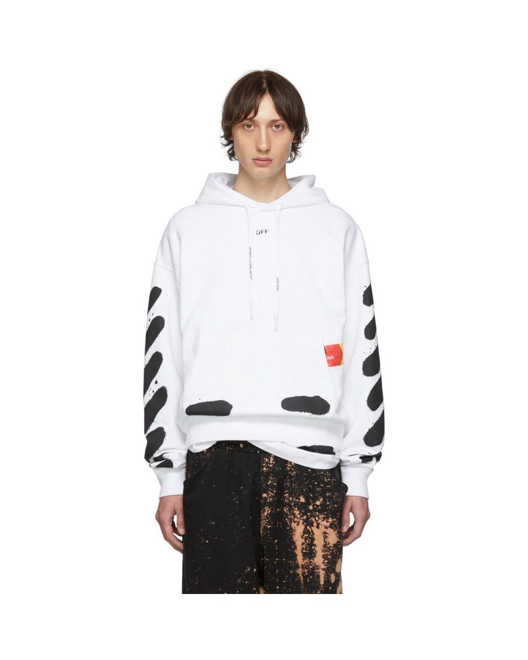 Incomplete Spray Paint Hoodie 