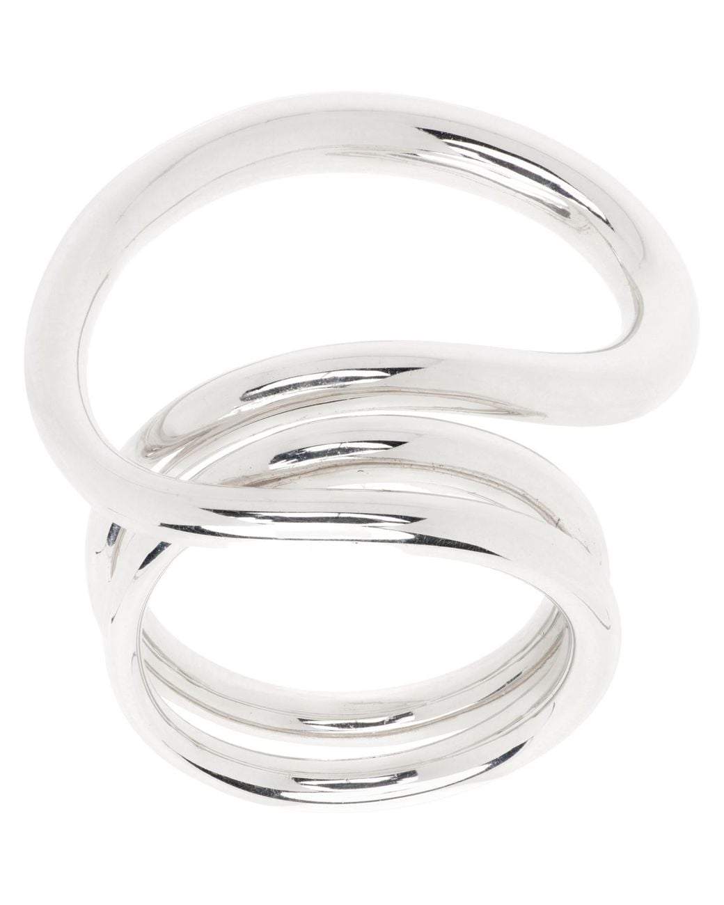 C.Chesnais Metallic Round Trip Ring
