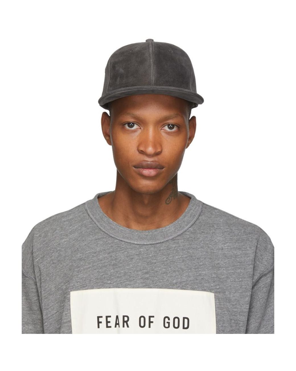 Fear Of God Grey Sixth Collection Cap in Brown for Men | Lyst