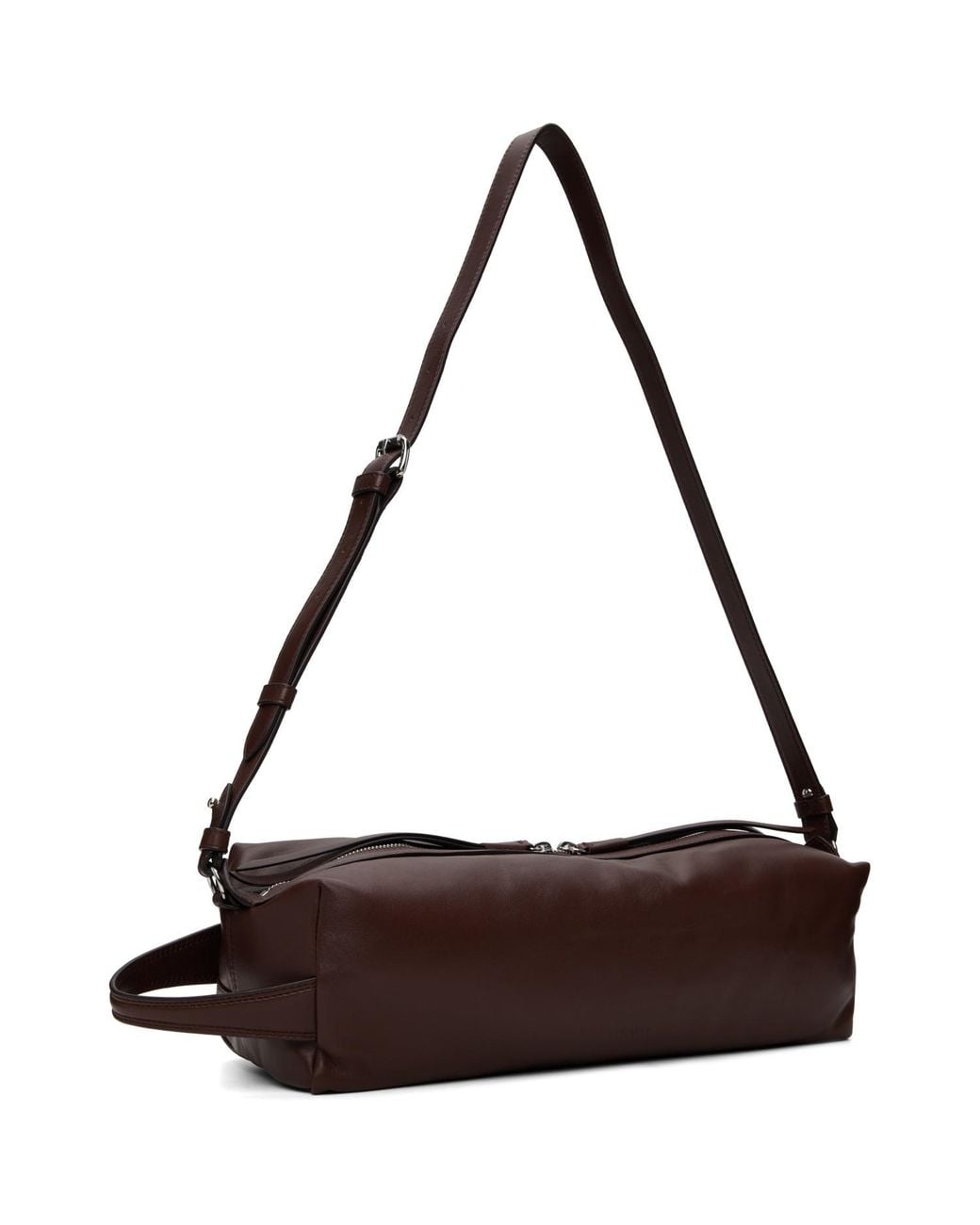 Lemaire Brown Care Sling Bag for men