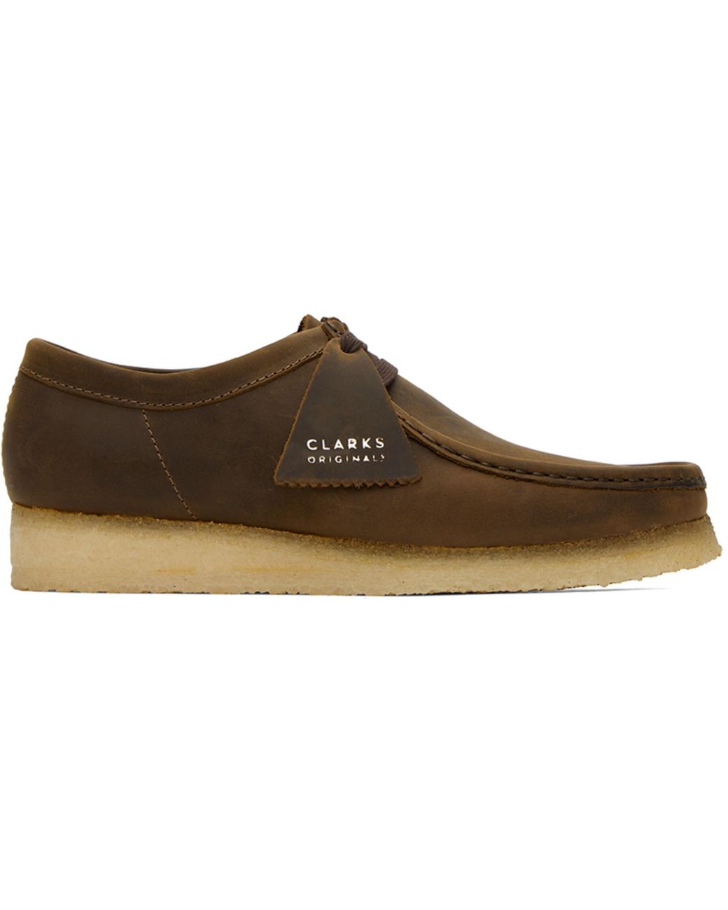 Clarks Black Brown Wallabee Derbys for men