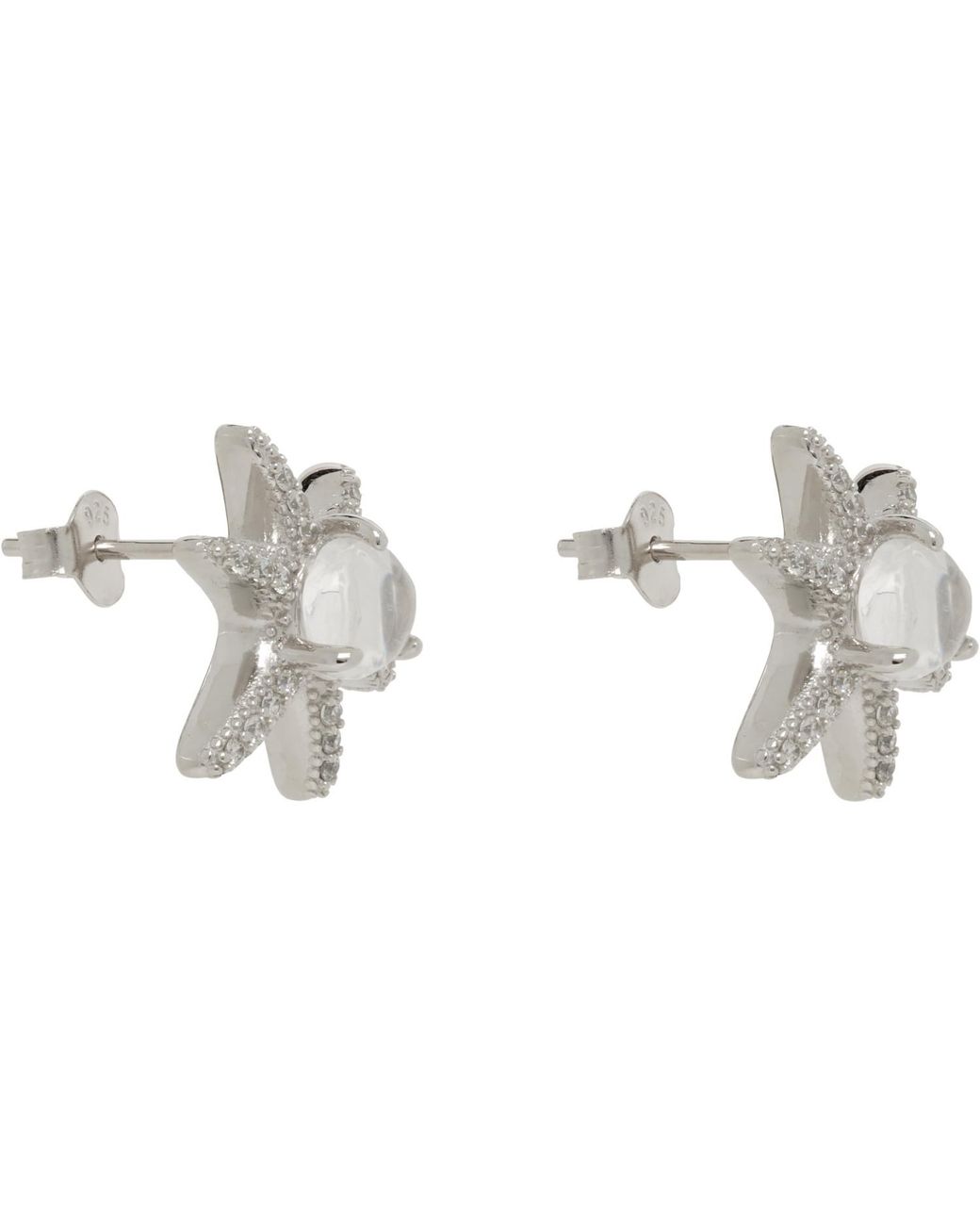 Collina Strada Metallic Aster Earrings