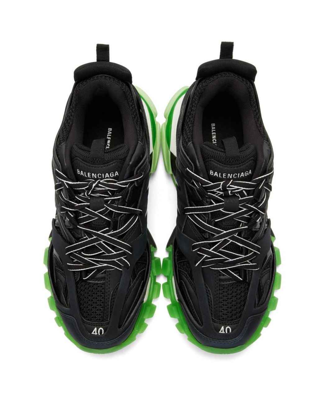 Baskets phosphorescentes noires et vertes Track Balenciaga pour homme en  coloris Vert | Lyst