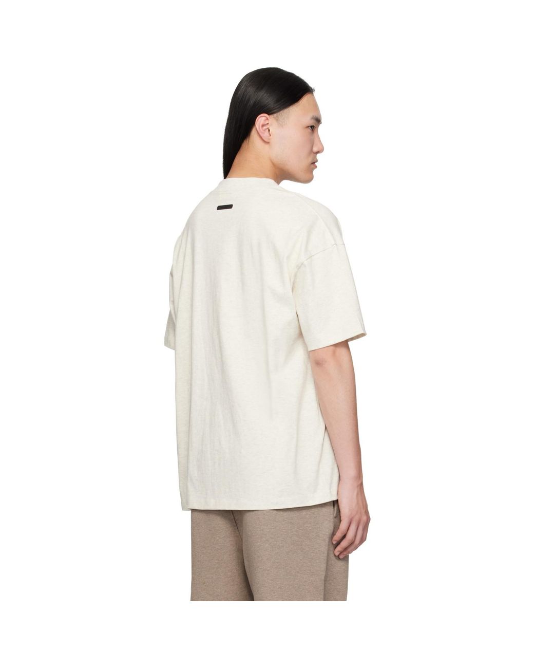 Fear Of God White Off- Classic T-Shirt for men