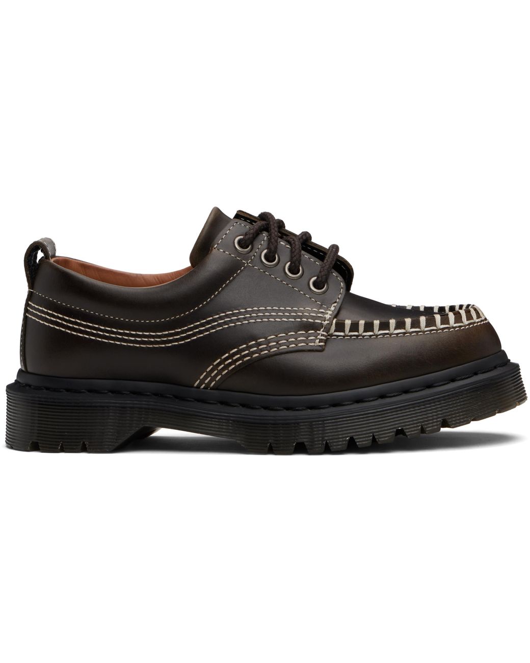 Dr. Martens Khaki Lowell Derbys in Black | Lyst display picture 3