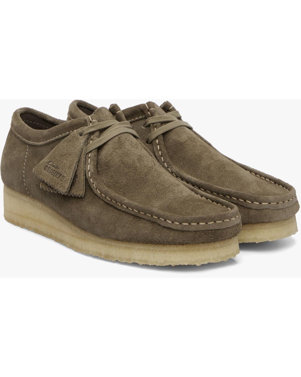 Clarks Brown Wallabee Derbys for men