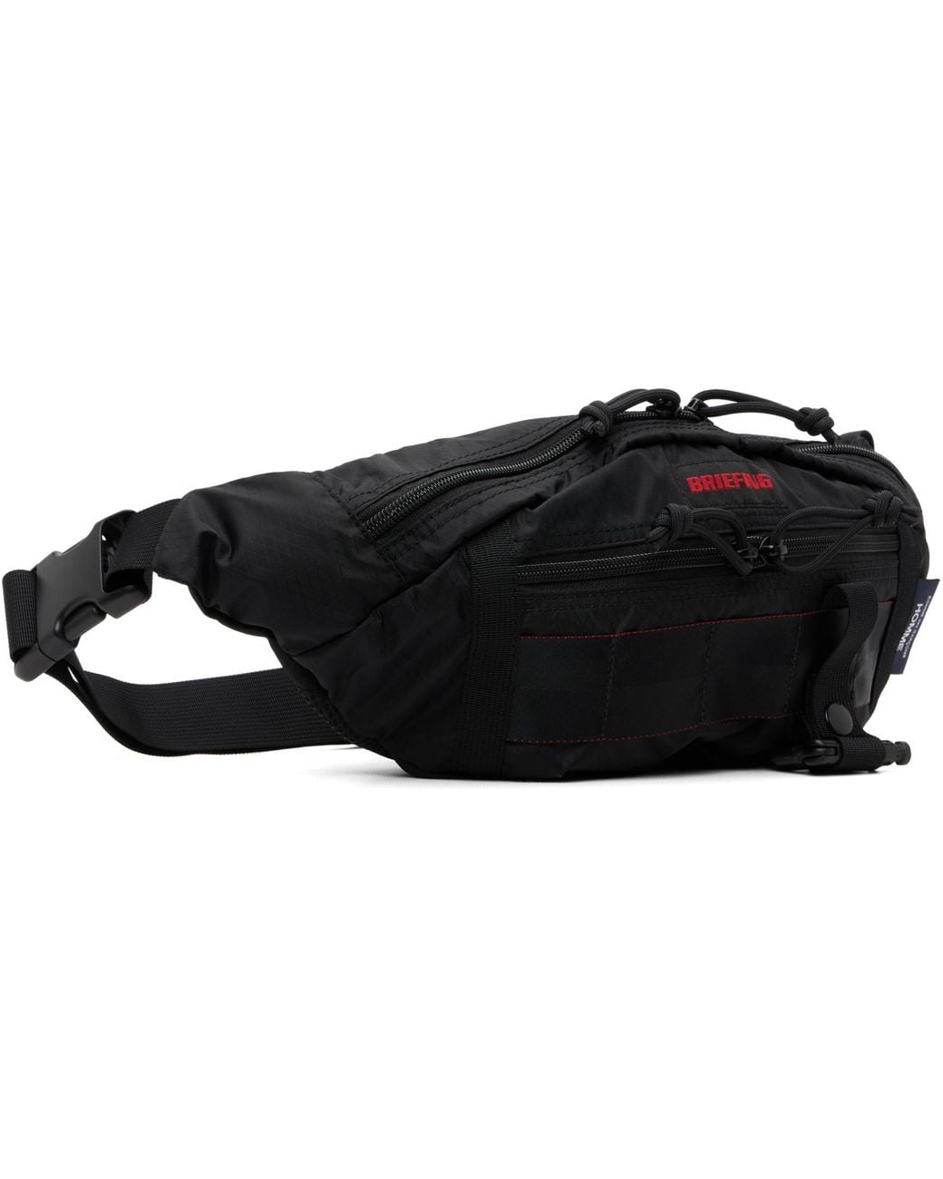 Comme des Garçons Black Briefing Edition Nylon Diamond Rip Belt Bag for men
