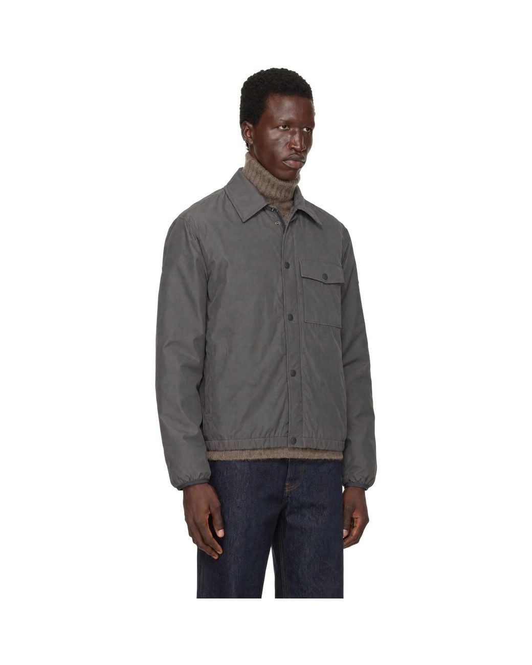 Burberry Gray Dalewood Jacket for men