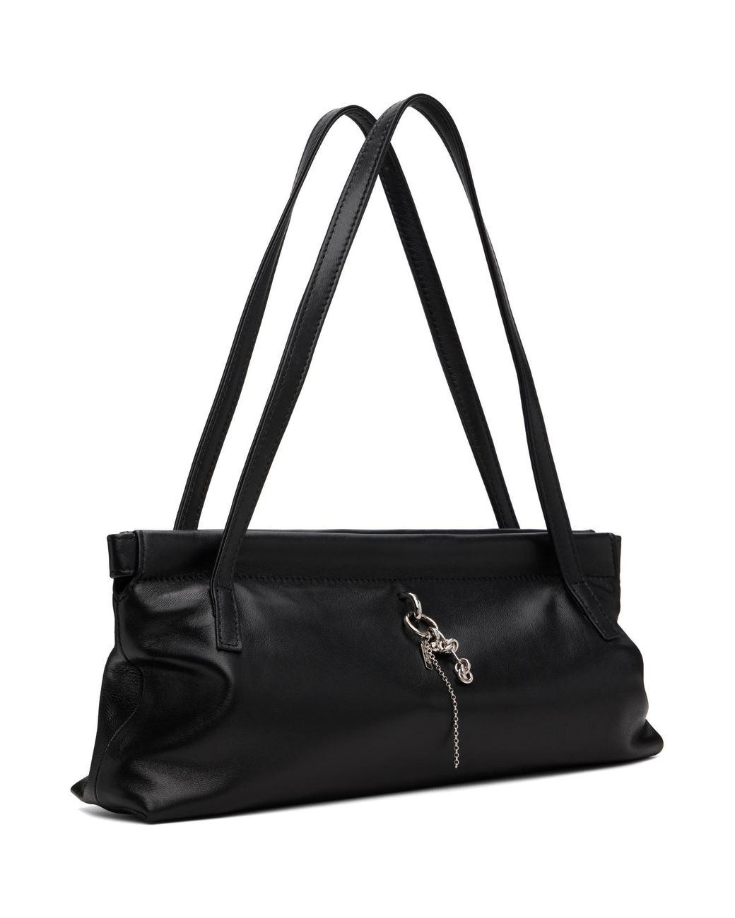 Justine Clenquet Black Flor Bag