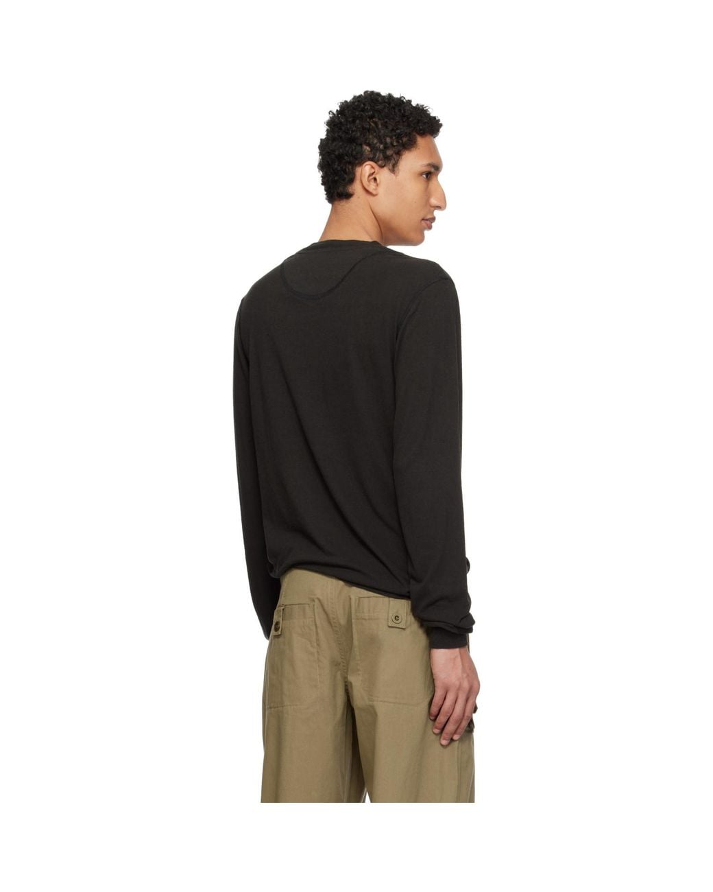 Isabel Marant Black Leigh Henley for men