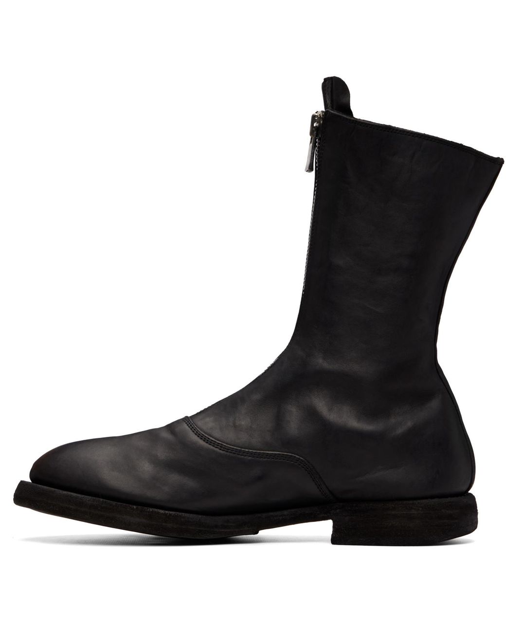 Guidi Black 310Wz New Army Double Sole Boots for men