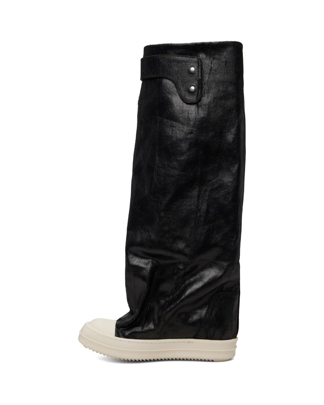 Rick Owens Black Tower Elephant Tall Boots