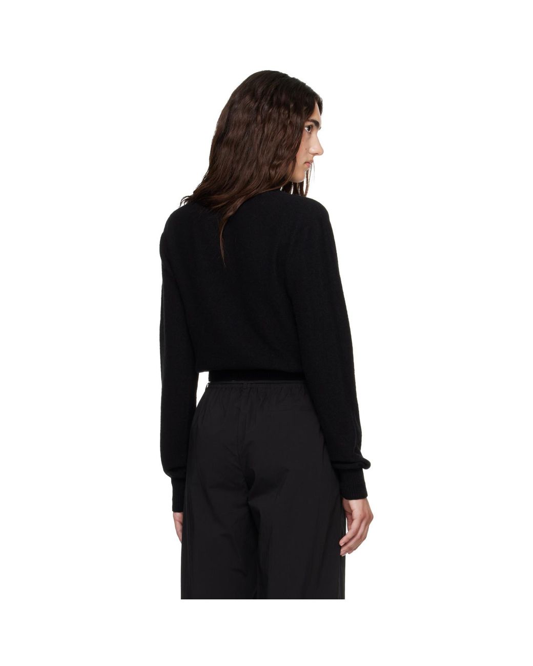 Baserange Black Tier Turtleneck