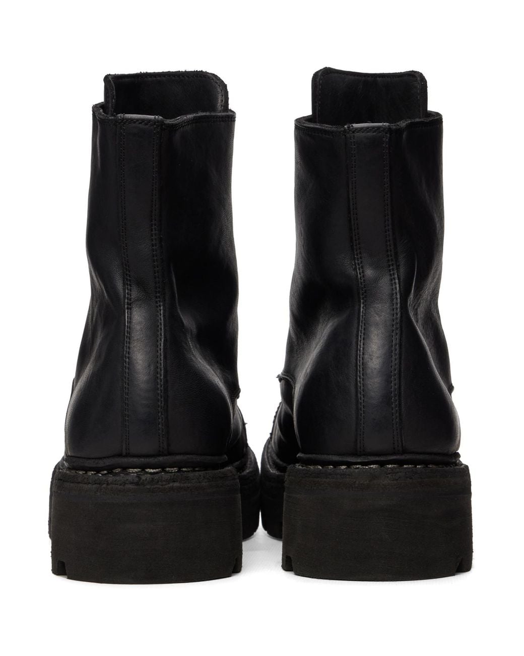 Guidi Black Grtr Zip Up Boots for men