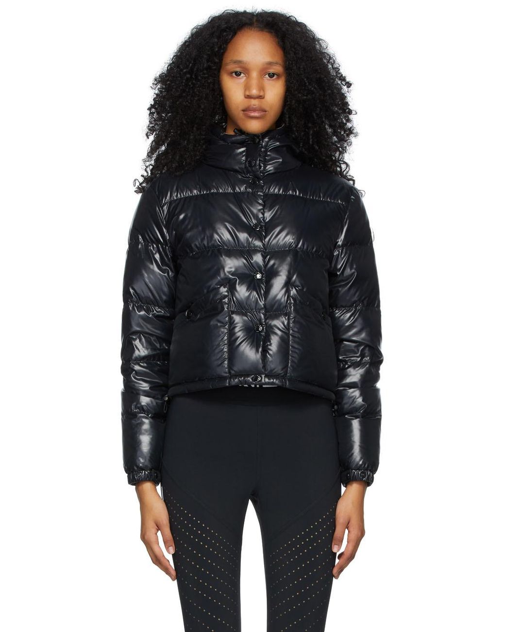 MONCLER / BARDANETTE/ダウンジャケット/1/ナイロン/BLK/無地/H20931A00079 68950 MONCLER◇BARDANETTE/ダウンジャケット/1/ナイロン/BLK/無地