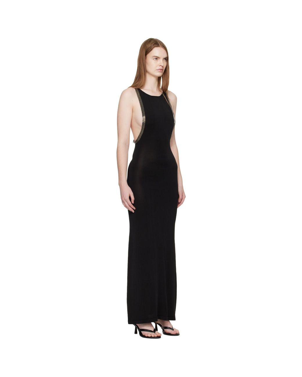 AYA MUSE Black Luz Maxi Dress
