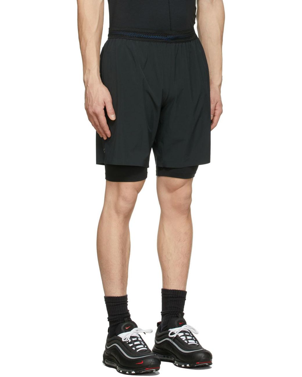 Nike Satin Matthew Williams Edition Dri-fit 3-in-1 Shorts in Black for Men  | Lyst Canada