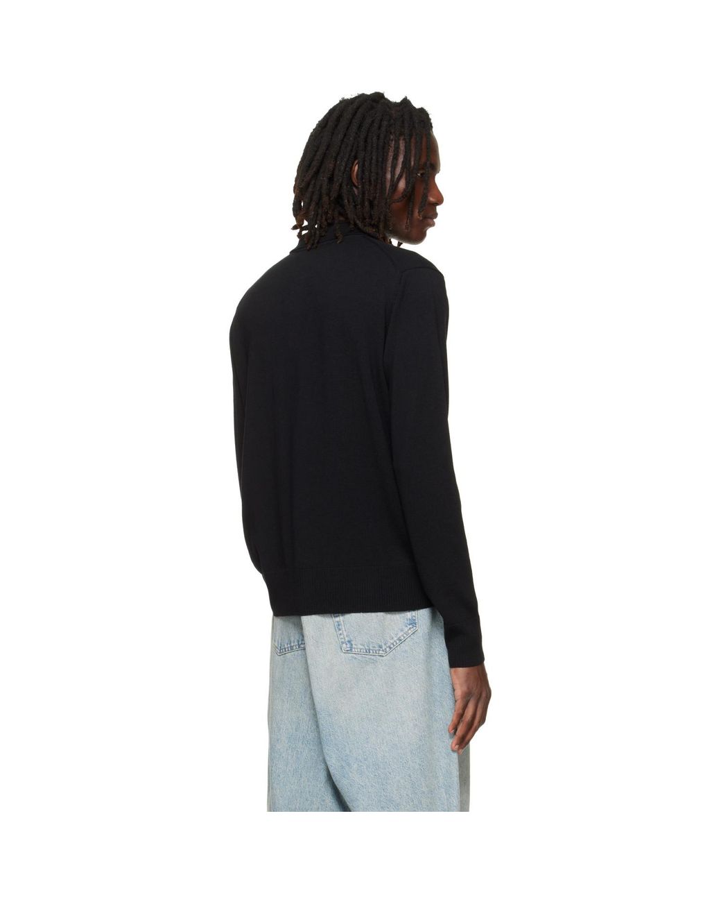 Vivienne Westwood Black Mark L/Polo for men
