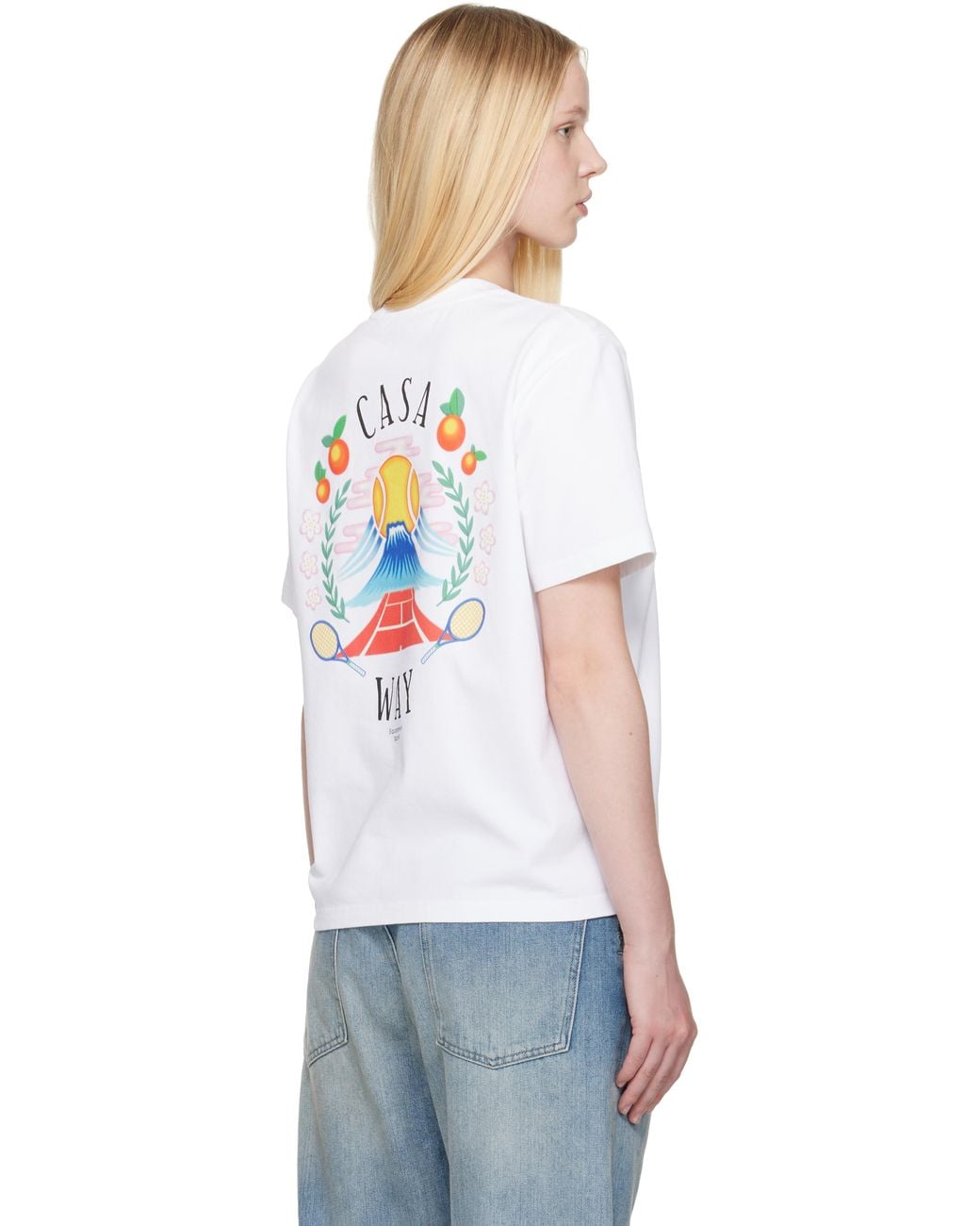 Casablanca White Casa Way T Shirt