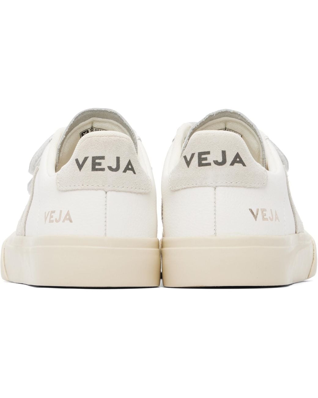 Veja Black Recife Leather Sneakers