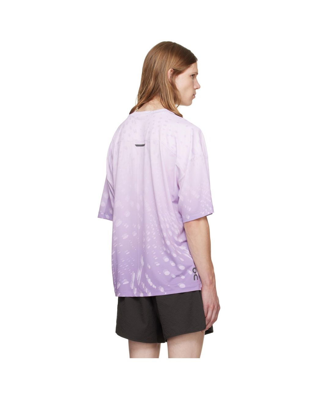 On Shoes Purple Performance Volt Running T-Shirt for men