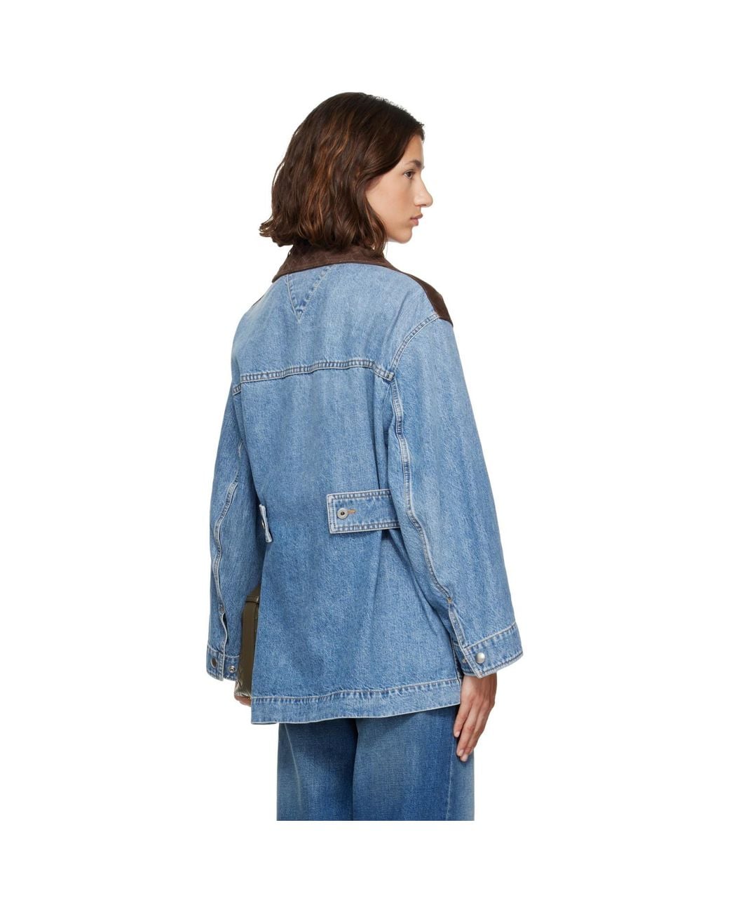 Bottega Veneta Blue Vintage Denim Jacket