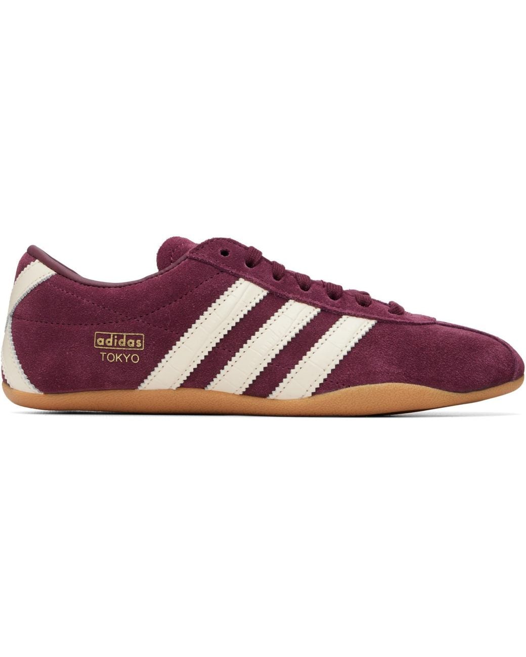 Adidas Originals Purple Burgundy Tokyo W Sneakers