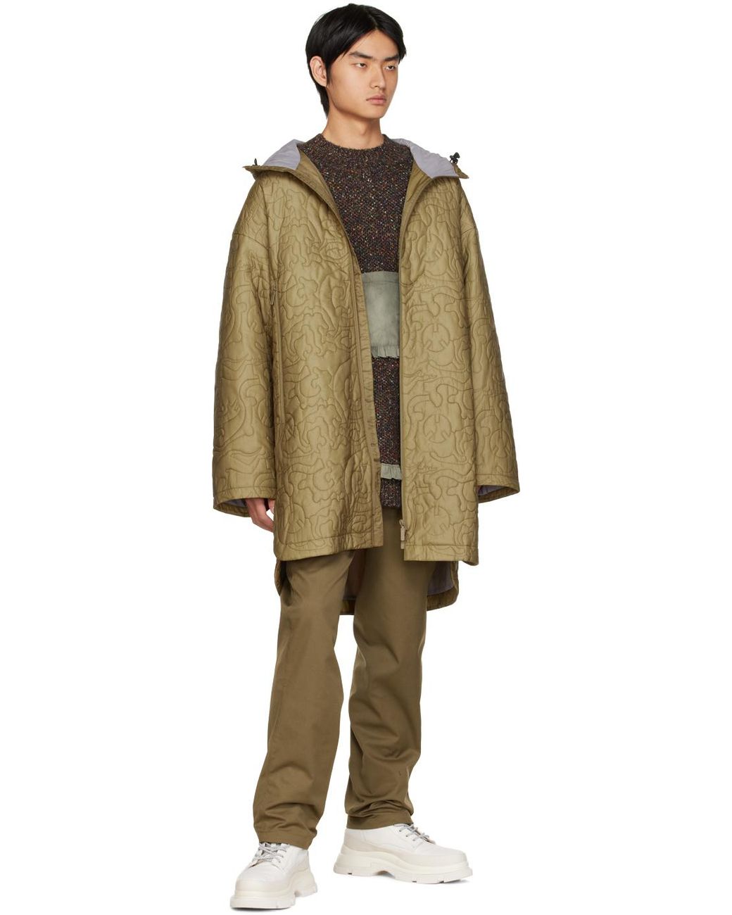 Pull beevoua gris A.A.Spectrum光谱 pour homme en coloris Black