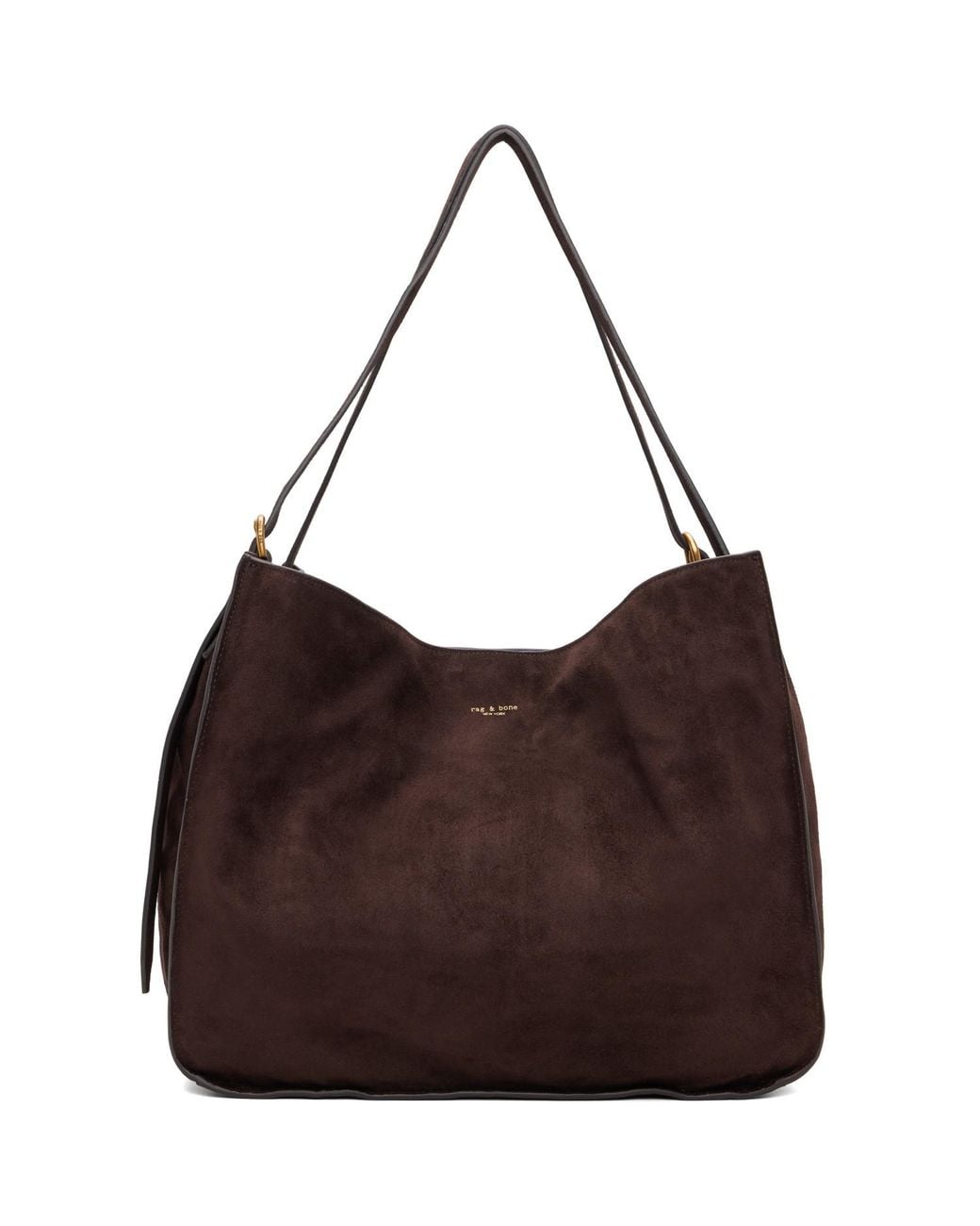 Rag & Bone Brown River Suede Tote