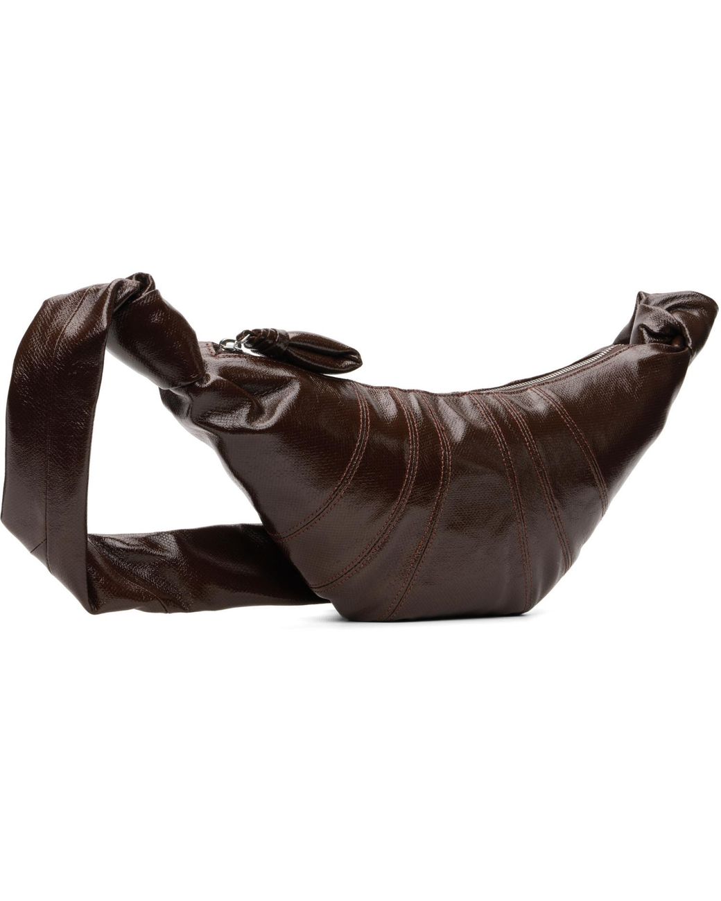 Lemaire Brown Small Croissant Bag for men
