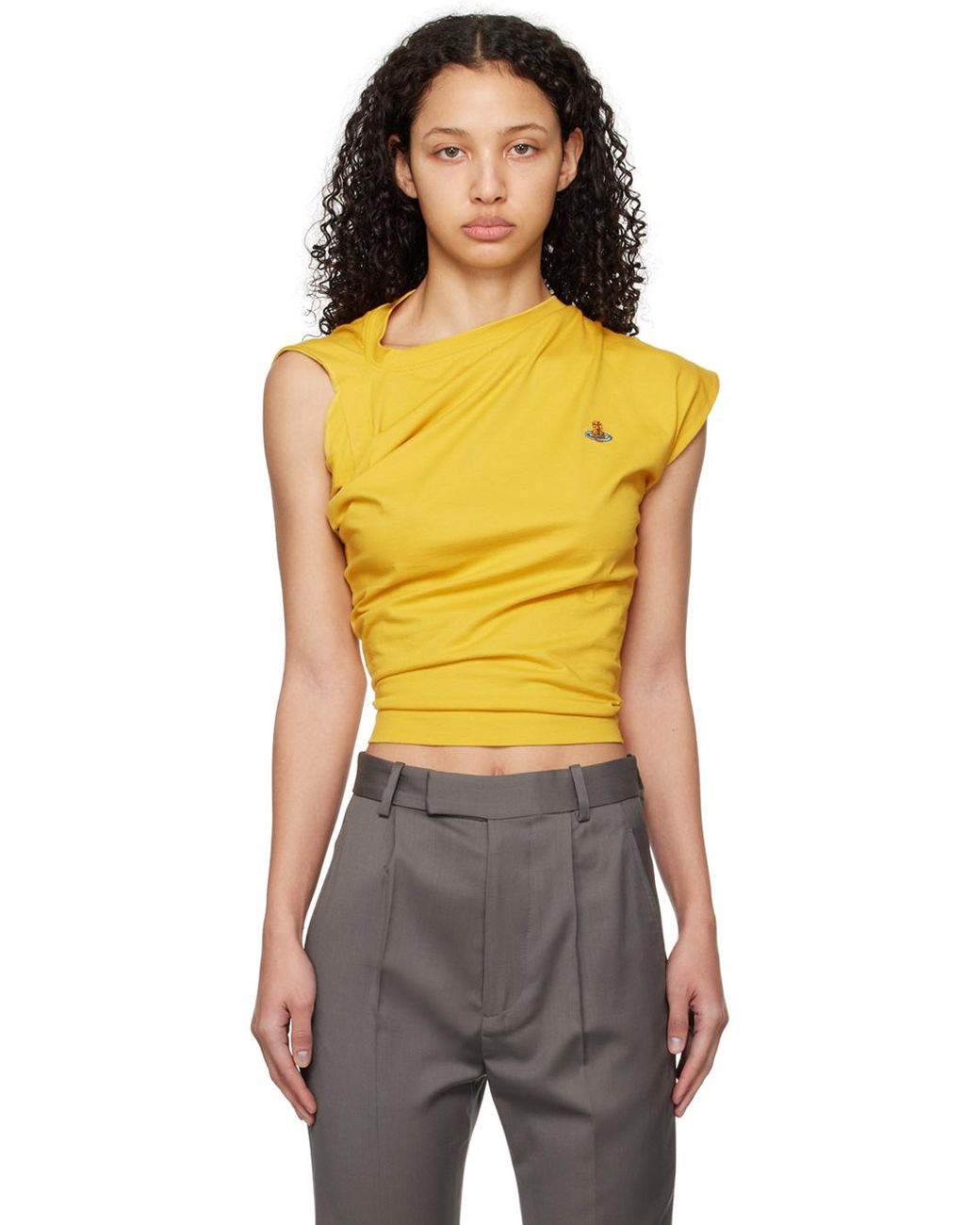 【関税込み】Vivienne Westwood イエロー Hebo Tシャツ vivienne-westwood-EYellow-Hebo