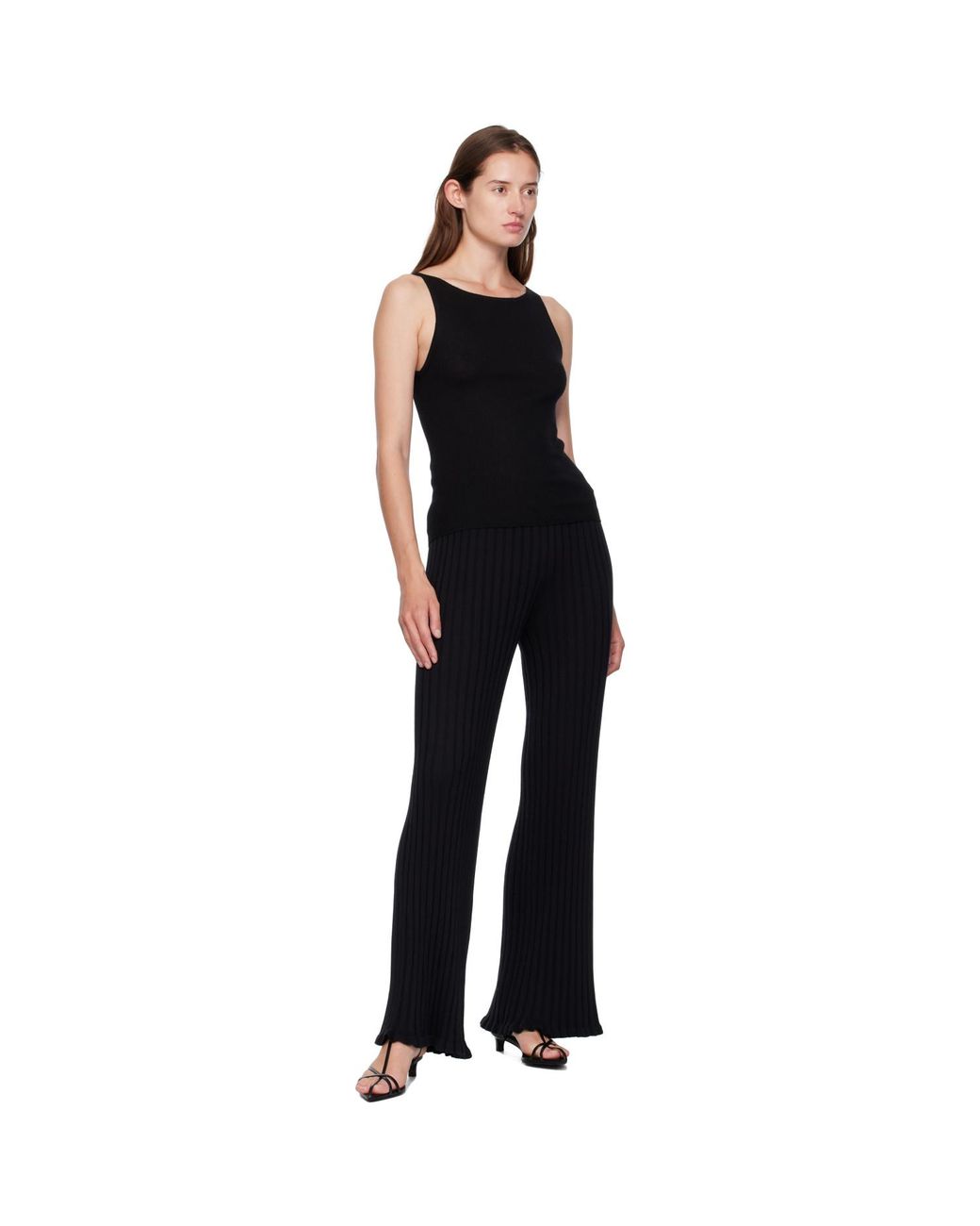Lisa Yang Black Eveline Trousers