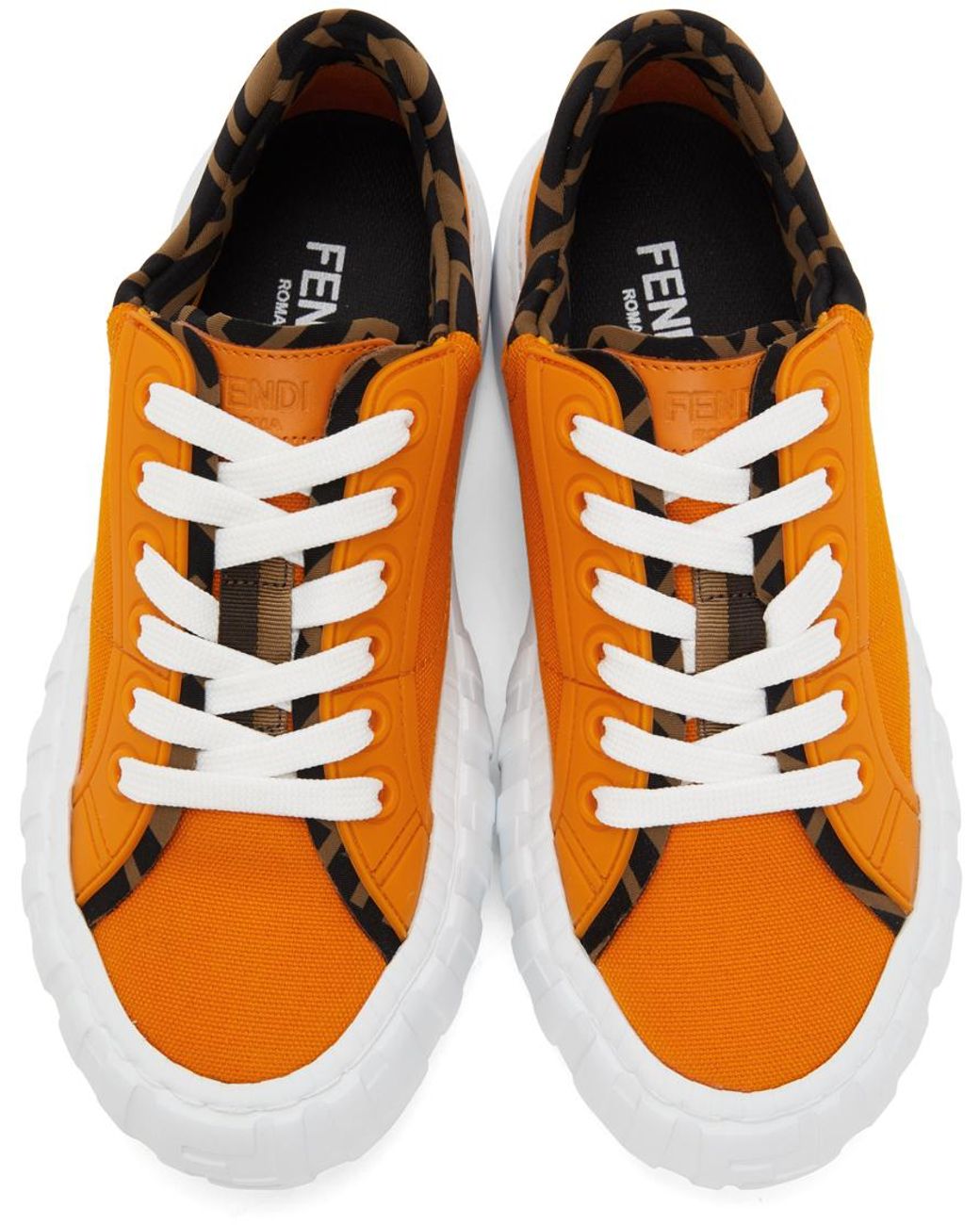 fendi forever all over sneakers