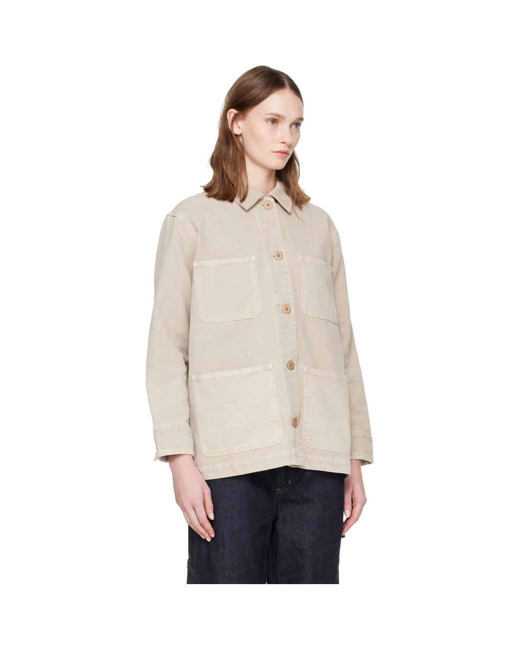 A.P.C. Natural Mina Chore Jacket