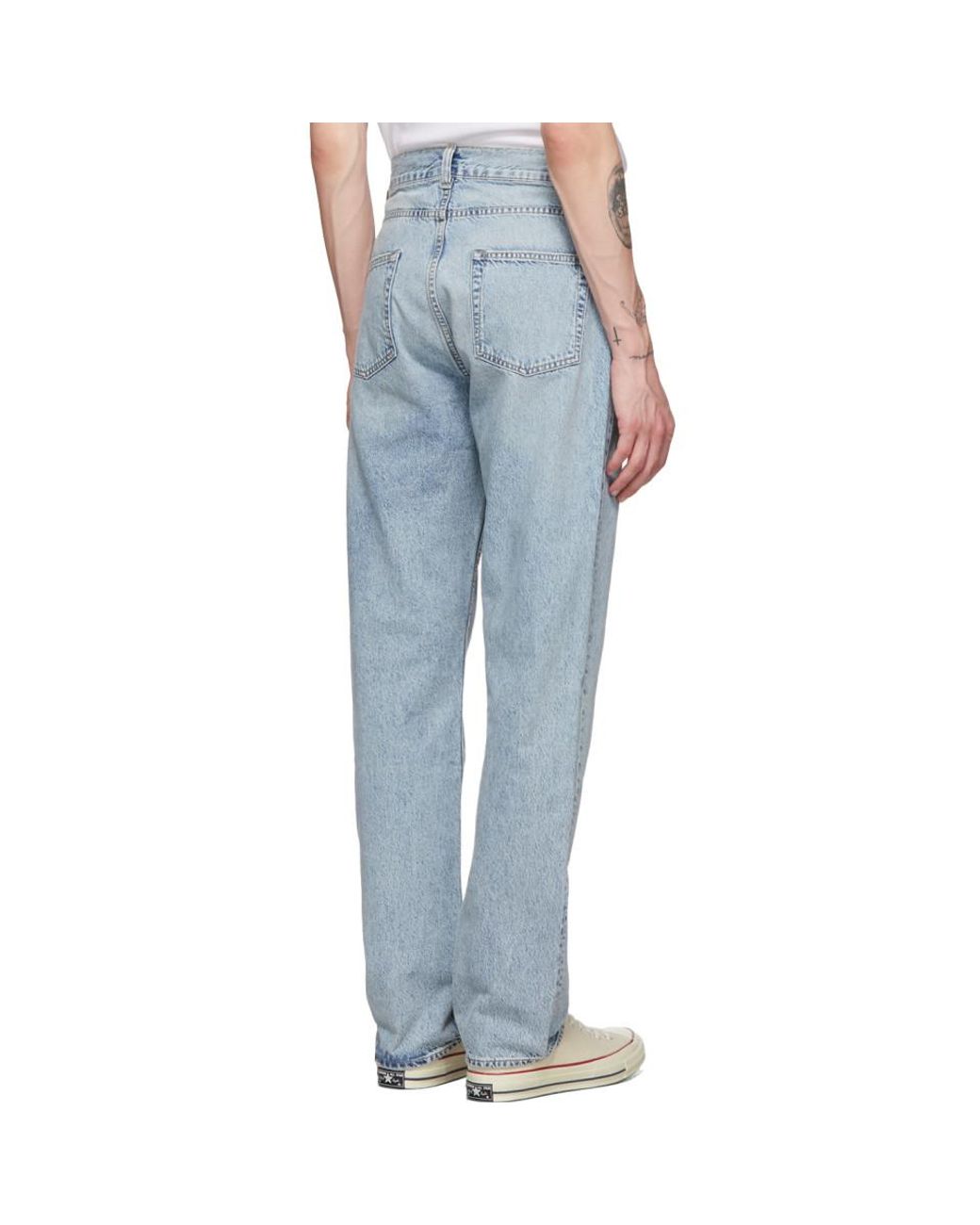 Our Legacy Denim Blue Second Cut Jeans 