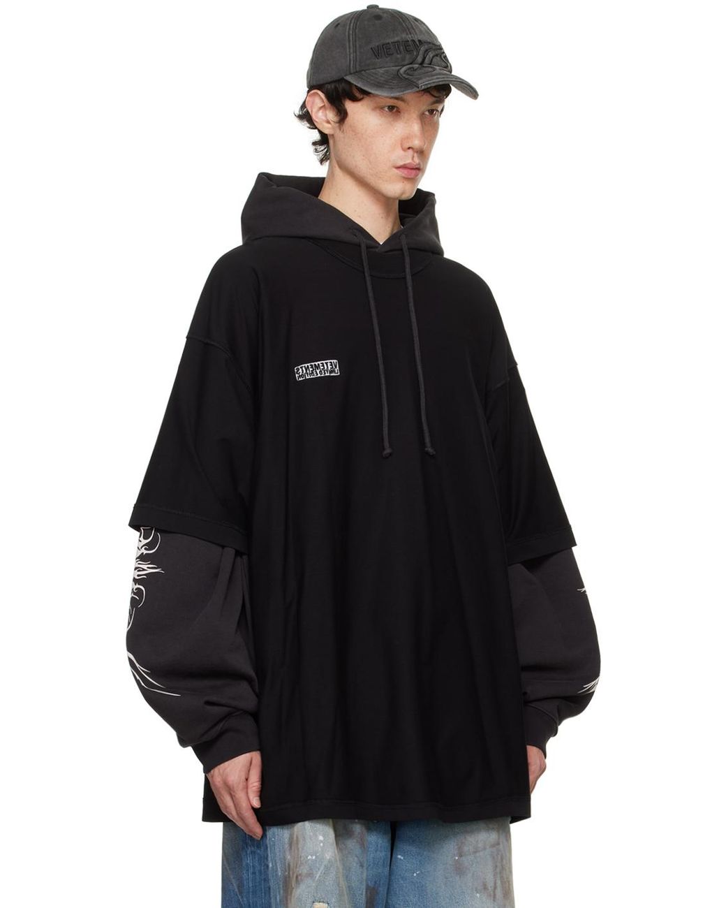 【VETEMENTS】ブラック Inside Out Label Tシャツ Vetements Inside Out Label T-Shirt in Black for Men | Lyst UK