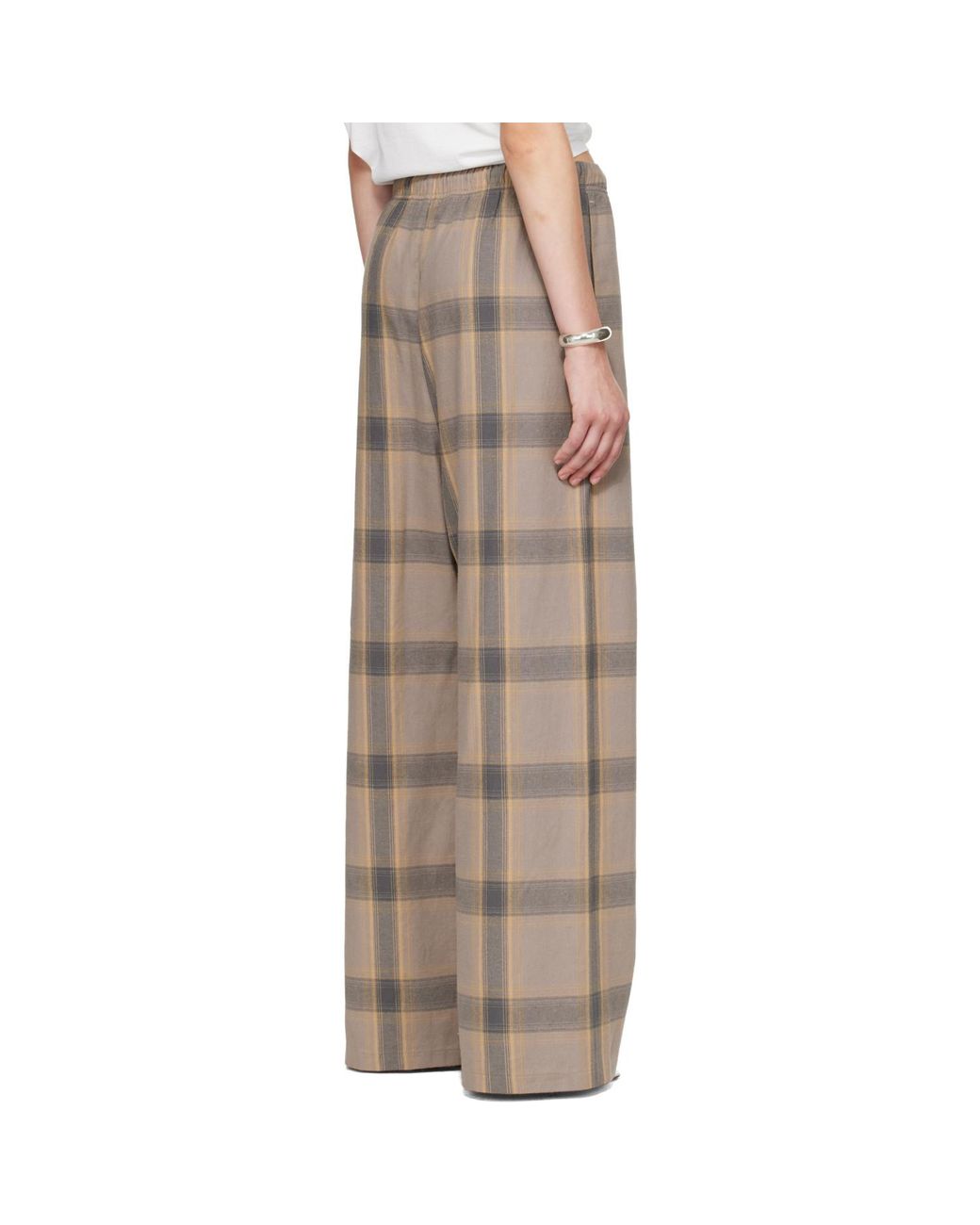 Fear Of God Natural Taupe Flannel Lounge Pants