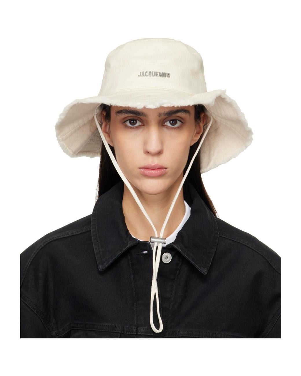Jacquemus Black Off- Les Classiques 'The Artichaut' Bucket Hat